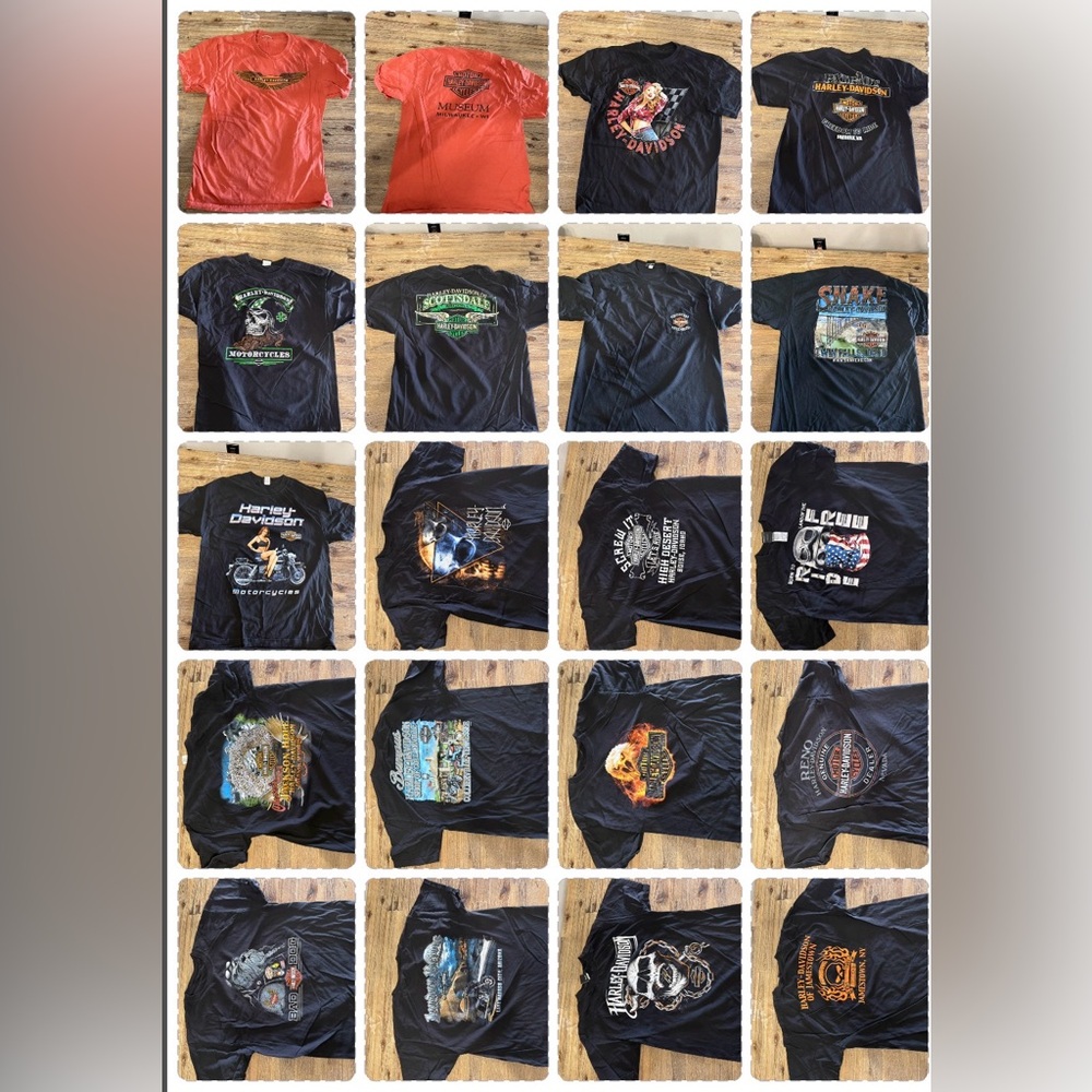Harley-Davidson T-Shirt lot - Picture 3 of 4